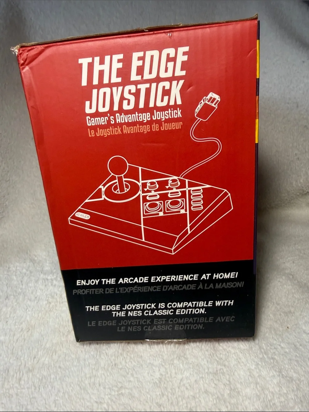 The Edge Joystick Retro Arcade Controller - White